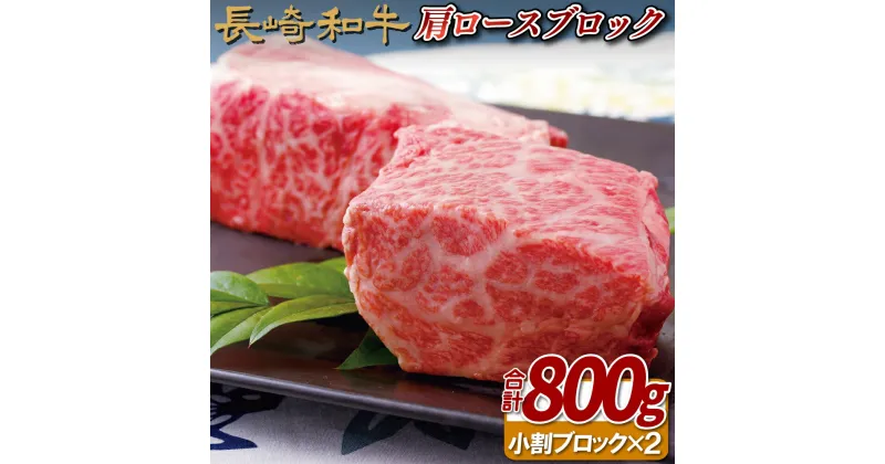 【ふるさと納税】長崎和牛 ロースブロック 約800g (400g×2) 冷凍 最高級 パーティー 誕生日 記念日 クリスマス ギフト 贈答 のし 送料無料 黒毛和牛 牛肉