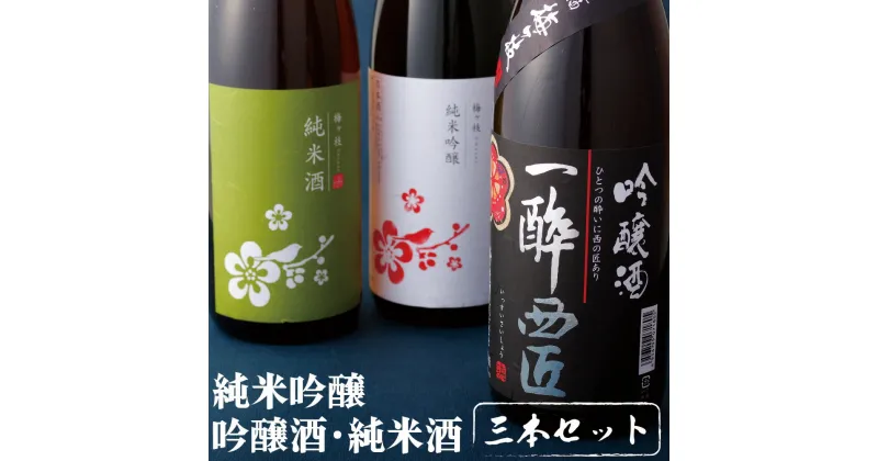 【ふるさと納税】【創業230年 辛口&中口 1800ml 3本】 純米吟醸 吟醸 純米酒 華やか&やや辛口 日本酒 3本 (各1800ml) セット 一升瓶 酒袋を使って丁寧に作られた酒 女性にも人気 日本酒 宅飲み 中口 辛口 酒 地酒 清酒 長崎 九州 のし お中元 御中元 お歳暮 御