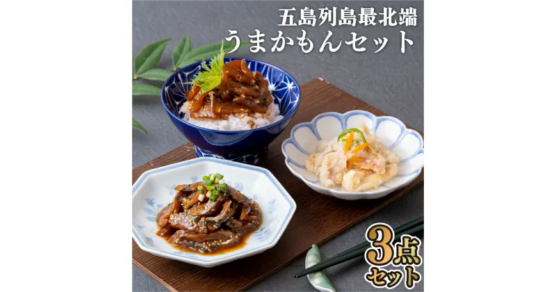 【ふるさと納税】 五島列島 最北端 うまかもん セット 総計約480g 海鮮 海産 あじ 鯛 漬け れんこ鯛 南蛮漬 プレゼント ギフト ギフトボックス 贈答 贈答用 12000円