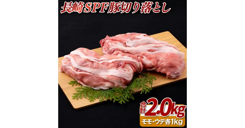 【ふるさと納税】長崎SPF豚切り落とし(2kg)セット