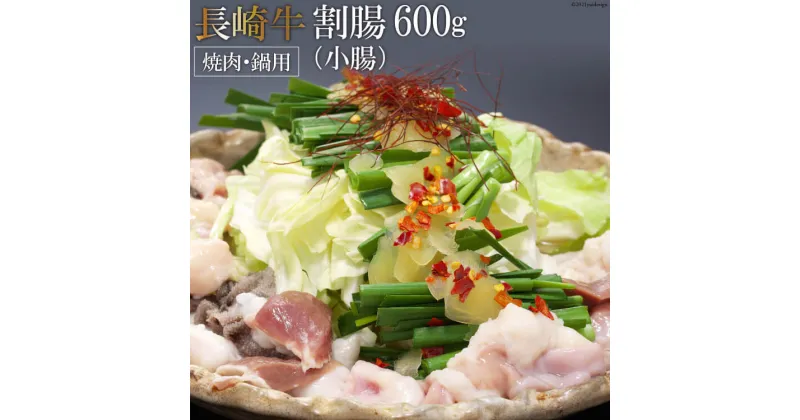 【ふるさと納税】長崎牛ホルモン ワリチョウ（割腸)　600g（焼肉・鍋用）