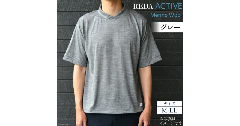 【ふるさと納税】【AH034】REDA active Tシャツ グレー