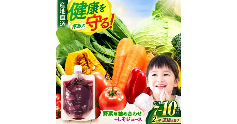 【ふるさと納税】【全2回定期便】野菜・果物・きのこ詰め合わせ 7〜10品目 / 野菜 やさい 果物 くだもの フルーツ ふるーつ きのこ 旬 新鮮 セット / 諫早市 / 松尾農園 [AHAY006]