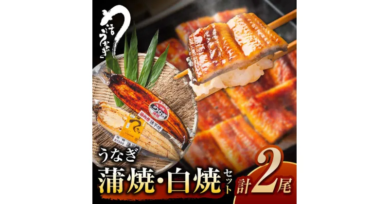 【ふるさと納税】【最速発送】＜諫早淡水＞うなぎ蒲焼&白焼きセット 計2尾 / うなぎ ウナギ 鰻 unagi 蒲焼き 蒲焼 かばやき 白焼き 白焼 国産 冷凍 小分け / 諫早市 / 活うなぎ問屋 諫早淡水 [AHAT002] スピード 最短 最速 発送