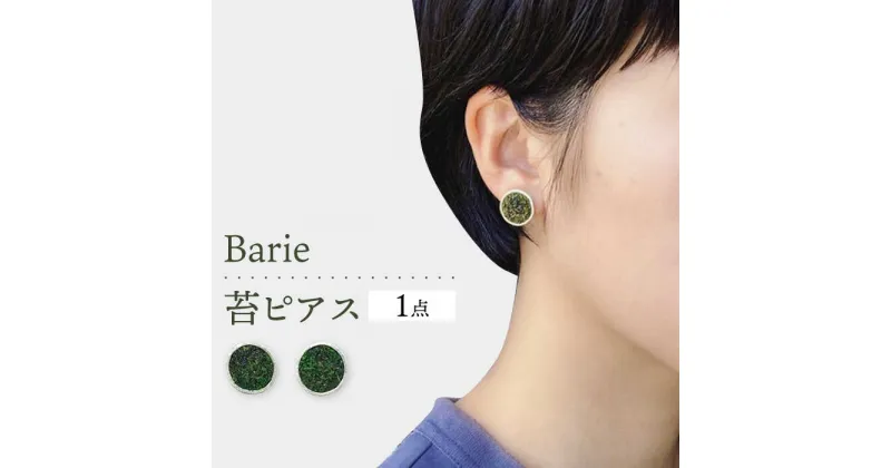 【ふるさと納税】苔 ピアス アクセサリー コケ 大村市 Barie[ACYO012]