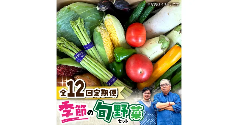 【ふるさと納税】【全12回定期便】農家自慢 季節の野菜セット / 詰め合わせ 野菜 やさい 野菜セット 野菜詰め合わせ 旬 春野菜 夏野菜 秋野菜 野菜定期便 / 大村市 / 産直松吉[ACZC003]