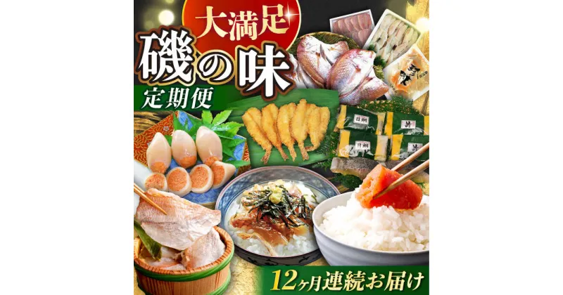 【ふるさと納税】【12回定期便】磯の味セット（ 味噌漬け いか明太子 レンコ鯛 小鯛 ふぐフライ 辛子明太子 あじ お茶漬け ふぐ のどぐろ エイヒレ ） / いか イカ めんたいこ 明太子 タイ 鯛 たい フグフライ アジ フグ ノドグロ えいひれ / 大村市 / ナガスイ[ACYQ025]