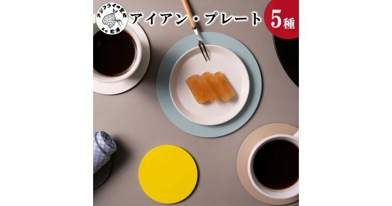 【ふるさと納税】アイアン・プレート　5種【B1-111】皿 食器 小物置き リビング 寝室 おしゃれ 家具 インテリア 鉄小物 小物 受注生産 セミオーダー セット