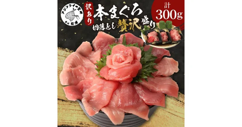 【ふるさと納税】【訳あり】長崎県産本まぐろ贅沢盛り100g×3パック【B2-124】 ふるさと納税 まぐろ ふるさと納税 マグロふるさと納税 訳あり 鮪 本まぐろ 本マグロ 切り落とし 大トロ 中トロ 赤身 漬け まぐろ丼 手軽 簡単 パック お歳暮