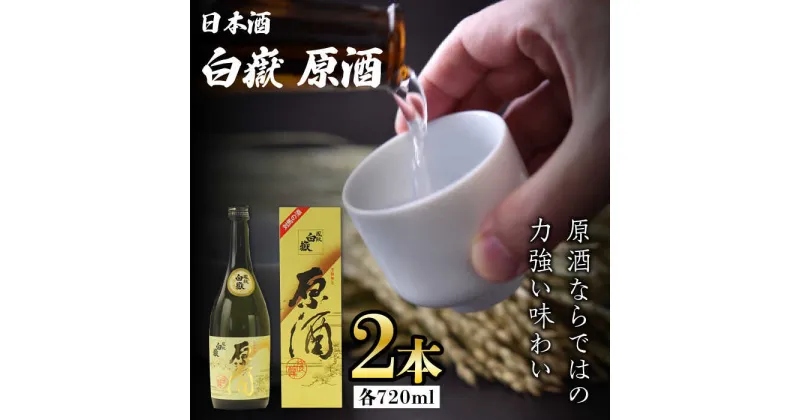 【ふるさと納税】白嶽 原酒 19度 720ml 2本セット《対馬市》【株式会社サイキ】対馬 酒 贈り物 日本酒 プレゼント ご当地 名酒[WAX014] 17000 17000円