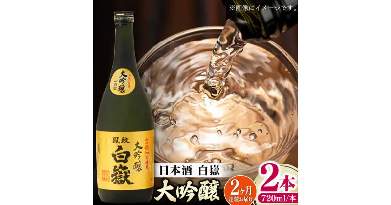 【ふるさと納税】【全2回定期便】対馬の地酒 白嶽 大吟醸 15度 720ml 2本セット《対馬市》【株式会社サイキ】対馬 酒 贈り物 日本酒 プレゼント ご当地 名酒[WAX053]