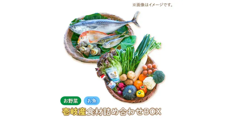 【ふるさと納税】壱岐産食材詰め合わせBOX「野菜と魚」 [JBF012] 詰め合わせ セット 野菜 魚 鮮魚 旬 41000 41000円 4万円 冷蔵配送