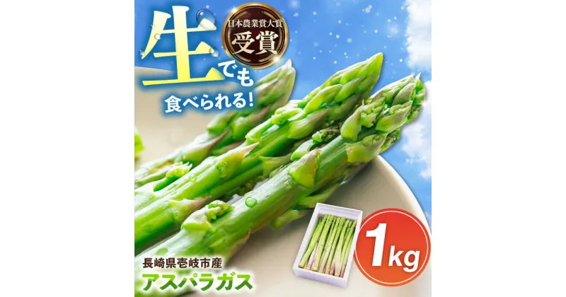 【ふるさと納税】壱岐産 アスパラガス 1kg《壱岐市》【壱岐市農業協同組合】[JBO004] 野菜 旬 春野菜 夏野菜 新鮮 産地直送 アスパラ 冷蔵配送 先行予約 夏野菜 春野菜 季節の野菜 グリーンアスパラガス 12000 12000円