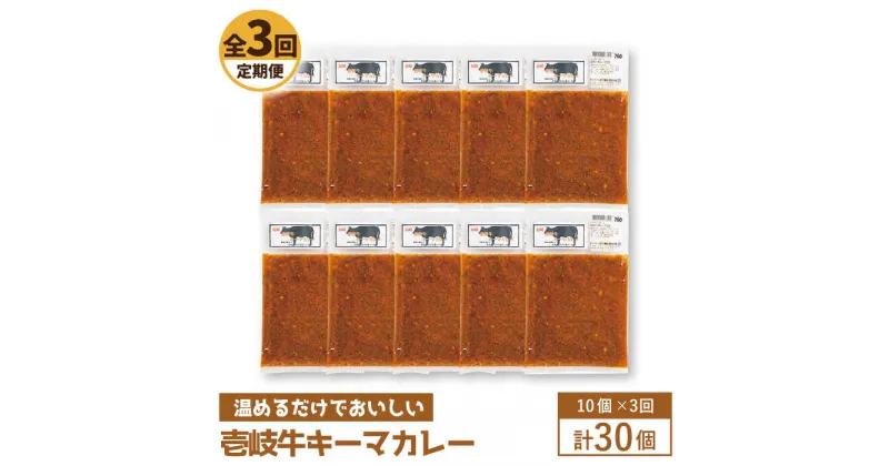 【ふるさと納税】【全3回定期便】壱岐牛キーマカレー[JBW026] 105000 105000円 冷凍配送