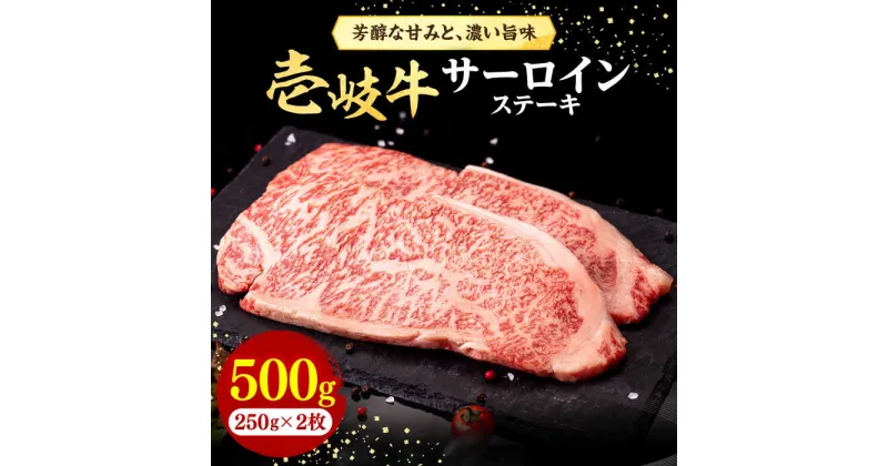 【ふるさと納税】壱岐牛 サーロインステーキ 250g×2枚《壱岐市》【株式会社イチヤマ】 [JFE004] 500g 赤身 肉 牛肉 サーロイン ステーキ 焼肉 焼き肉 冷凍配送 BBQ 30000 30000円 のし プレゼント ギフト