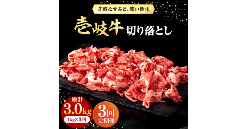 【ふるさと納税】【全3回定期便】 壱岐牛 切り落とし 1kg《壱岐市》【株式会社イチヤマ】[JFE021] 冷凍配送 黒毛和牛 A5ランク 定期便 赤身 肉 牛肉 切落し 牛丼 煮物 煮込み 煮込み料理 すき焼き しゃぶしゃぶ 108000 108000円 すき焼用 しゃぶしゃぶ用 切り落とし