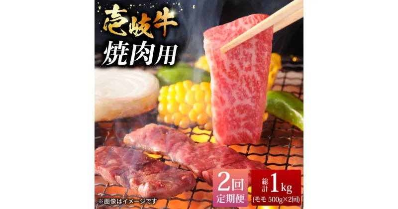 【ふるさと納税】【全2回定期便】壱岐牛焼き肉セット 500g《壱岐市》【株式会社ヤマグチ】牛肉 黒毛和牛 ブランド牛 九州 肉[JCG126]