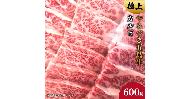 【ふるさと納税】A4 A5ランク 五島牛 カルビ600g【肉のマルヒサ】[PCV007]