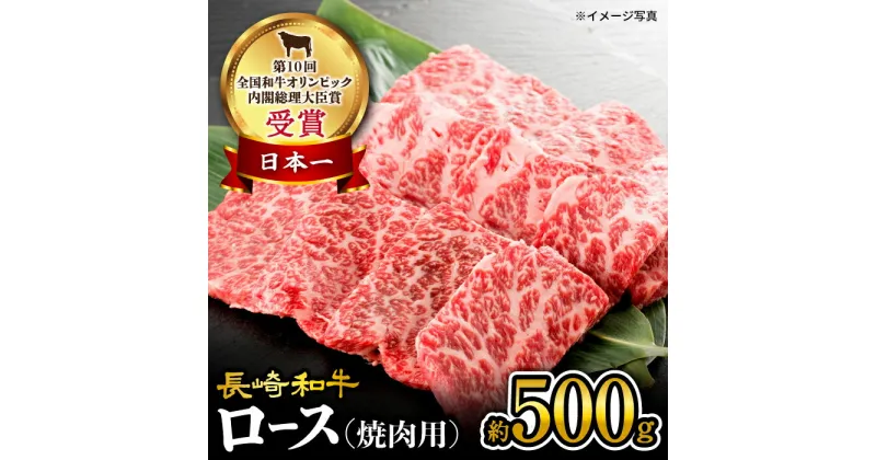 【ふるさと納税】【 訳あり 】 長崎和牛 ロース 焼肉用 約500g＜大西海ファーム＞ [CEK132] 長崎 和牛 肉 食品 肉類 国産 ブランド牛 牛肉 ロース こだわり 焼肉 BBQ 贈答 ギフト 贈り物