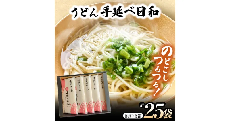 【ふるさと納税】【10/28値上げ予定】手延べ日和 島原 手延べうどん 1.25kg×5箱 / うどん 麺 乾麺 / 南島原市 / 舘製麺所 [SCE005]