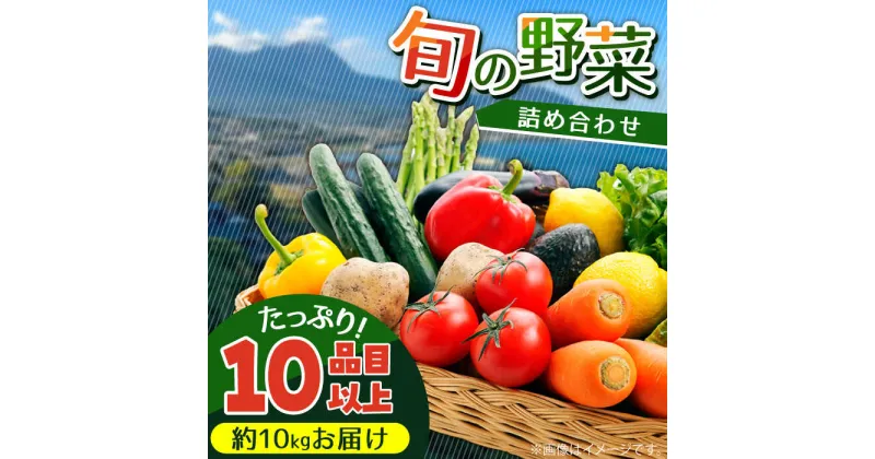 【ふるさと納税】【10/28値上げ予定】地元の農家さんが収穫した旬のお野菜詰合せセット 約10kg（10品目以上）/ 南島原市 / ミナサポ [SCW022] 野菜 詰め合わせ セット