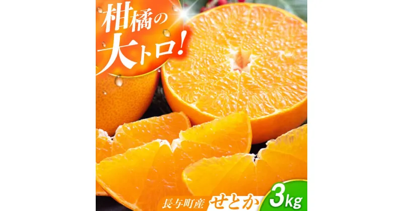 【ふるさと納税】【化粧箱】 せとか 約3kg（12-15玉）ー2025年3月より発送ー 長与/JAじげもん長与直売所[EAF005]