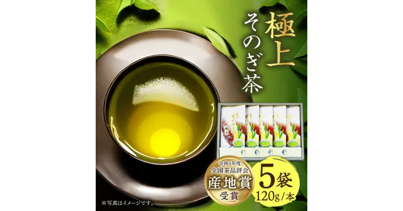 【ふるさと納税】そのぎ茶 (極上) 120g×5袋入り 茶 お茶 日本茶 茶葉 東彼杵町/池田茶園 [BAL004]