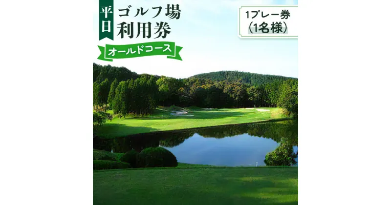 【ふるさと納税】「ゴルフ場利用券（平日）」大村湾カントリー倶楽部（オールド）BBA002/ゴルフ場 利用券 ゴルフ ゴルフプレー券 チケット 体験チケット ゴルフ ごるふ ゴルフ場 施設利用券