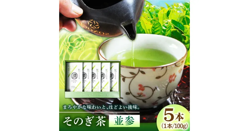 【ふるさと納税】そのぎ茶 (並参) 100g×5袋入り 茶 お茶 緑茶 茶葉 東彼杵町/酒井製茶 [BBV011]