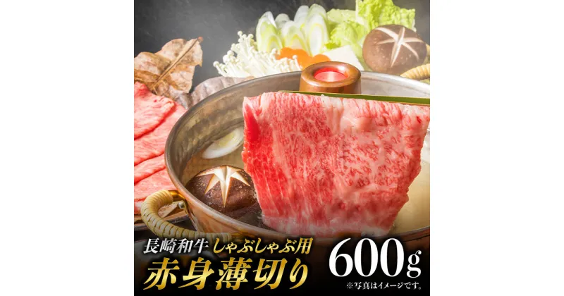 【ふるさと納税】赤身薄切り (しゃぶしゃぶ用) 600g 赤身 赤身スライス ももスライス モモ肉薄切り ウデ薄切り しゃぶしゃぶ さっぱり あっさり 東彼杵町/有限会社大川ストアー [BAJ066]